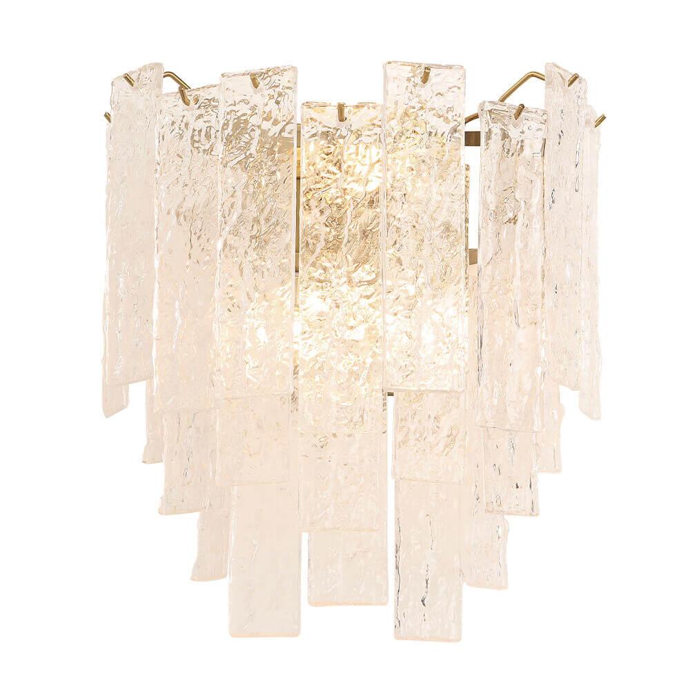 бра crystal lux ricardo ap3 brass
