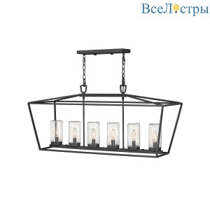 Уличный подвесной светильник Hinkley Alford place QN-ALFORD-PLACE-6P-MB