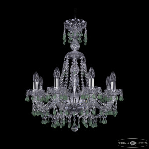 Подвесная люстра Bohemia Ivele Crystal 1410/8/195/XL-66 Ni V5001