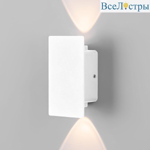 Уличный настенный светодиодный светильник Elektrostandard Mini Light 35154/D белый a060884