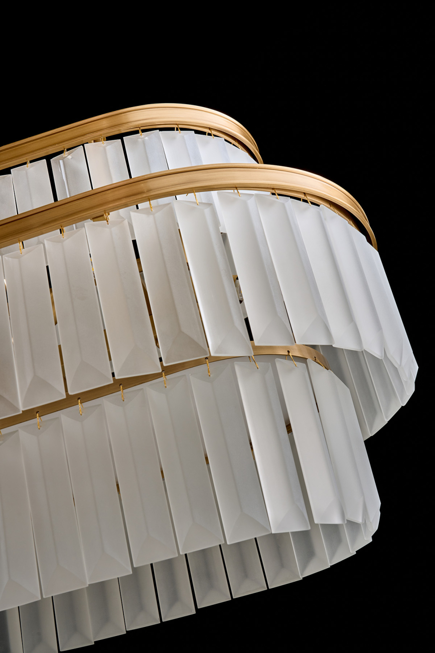 подвесная люстра mia le3014/1000l brass