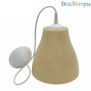 Подвесной светильник Uniel UHL-K30A 60W/E27 BEIGE UL-00011661