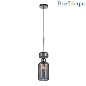 Подвесной светильник Escada Gloss 1141/1S Chrome/Smoke