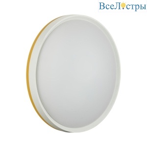 Настенно-потолочный светодиодный светильник Sonex Color Kezo Yellow 7709/DL