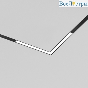 Трековый угловой светильник Denkirs Smart Linear Zigbee DK8314-BK