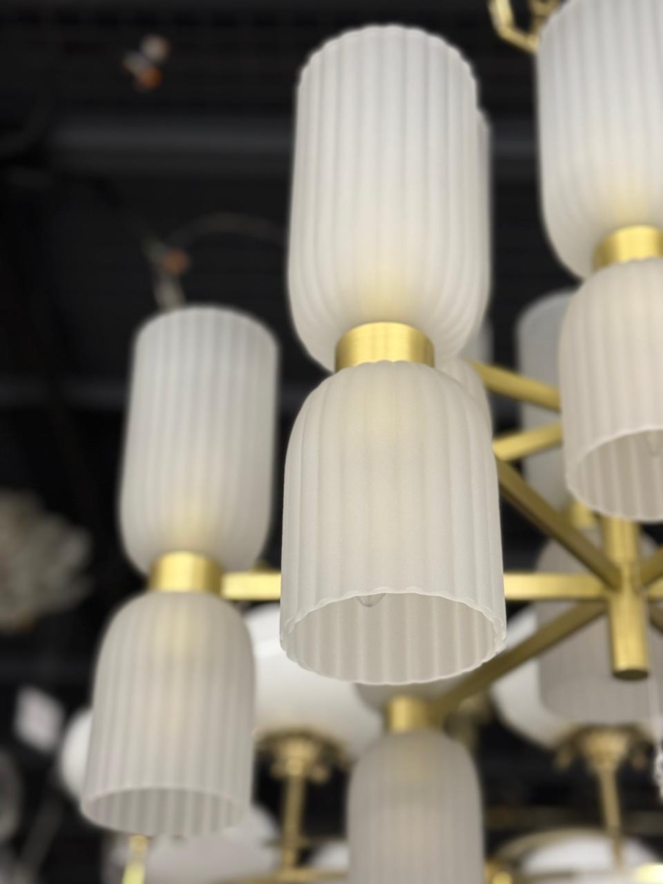 подвесная люстра newport 3640 3646+6/c brass м0068541