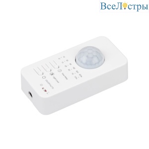 Контроллер Arlight SMART-SENS-101-14-82-SUF White (5-24V, 1x3A, Step, PIR, 2.4G) 046484