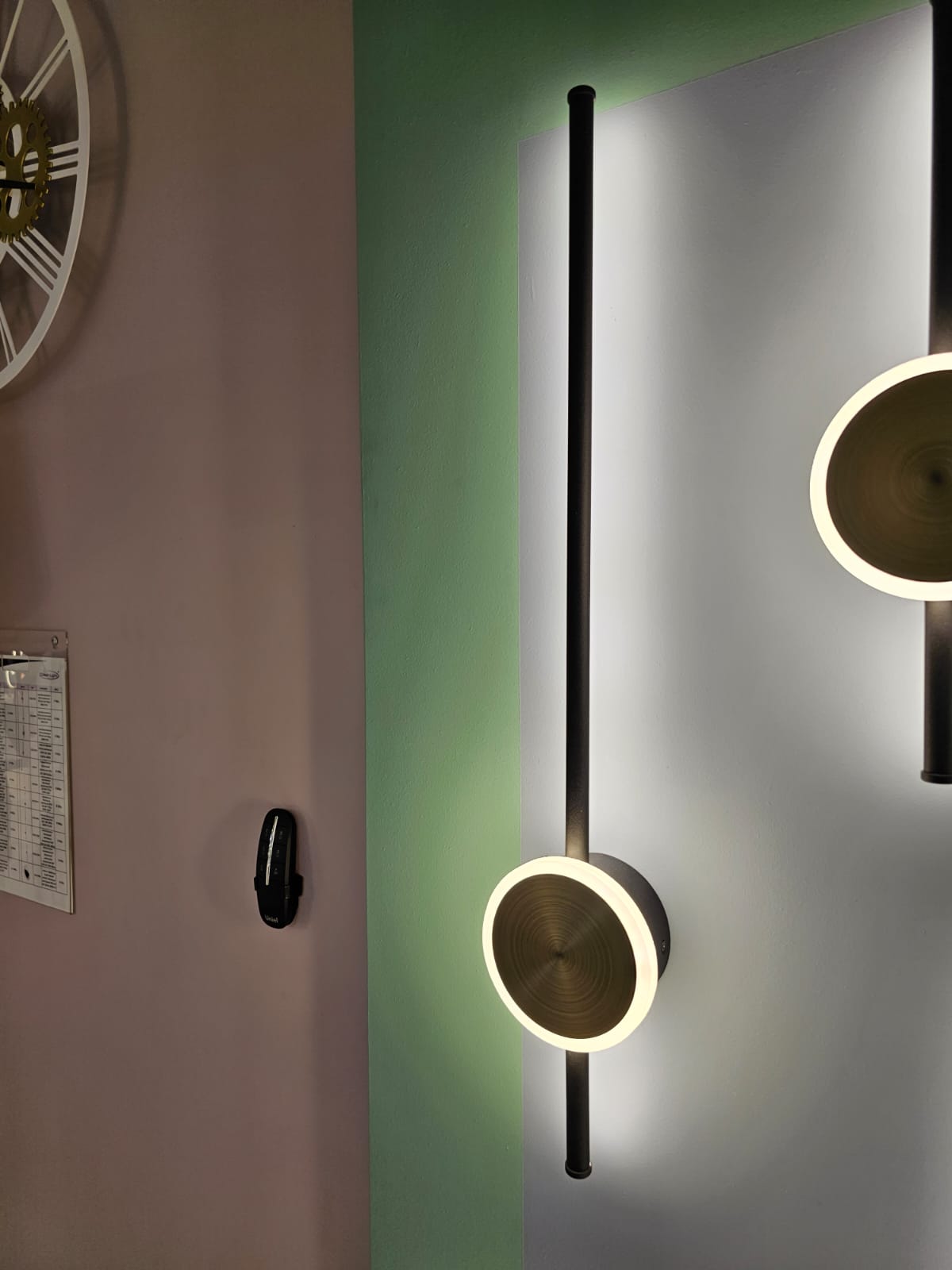 настенный светодиодный светильник odeon light hightech stilo 4256/18wl