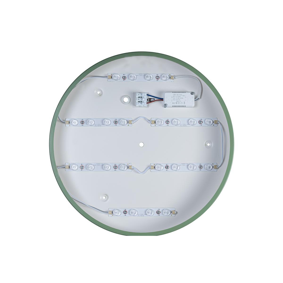 потолочный светодиодный светильник loft it axel 10003/24 green