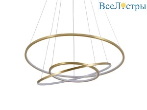 Подвесной светодиодный светильник Newport Loren 15303/S brass М0070233