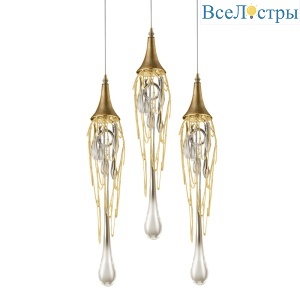 Подвесной светильник DeLight Collection Goddess Tears P68009L-3/R gold