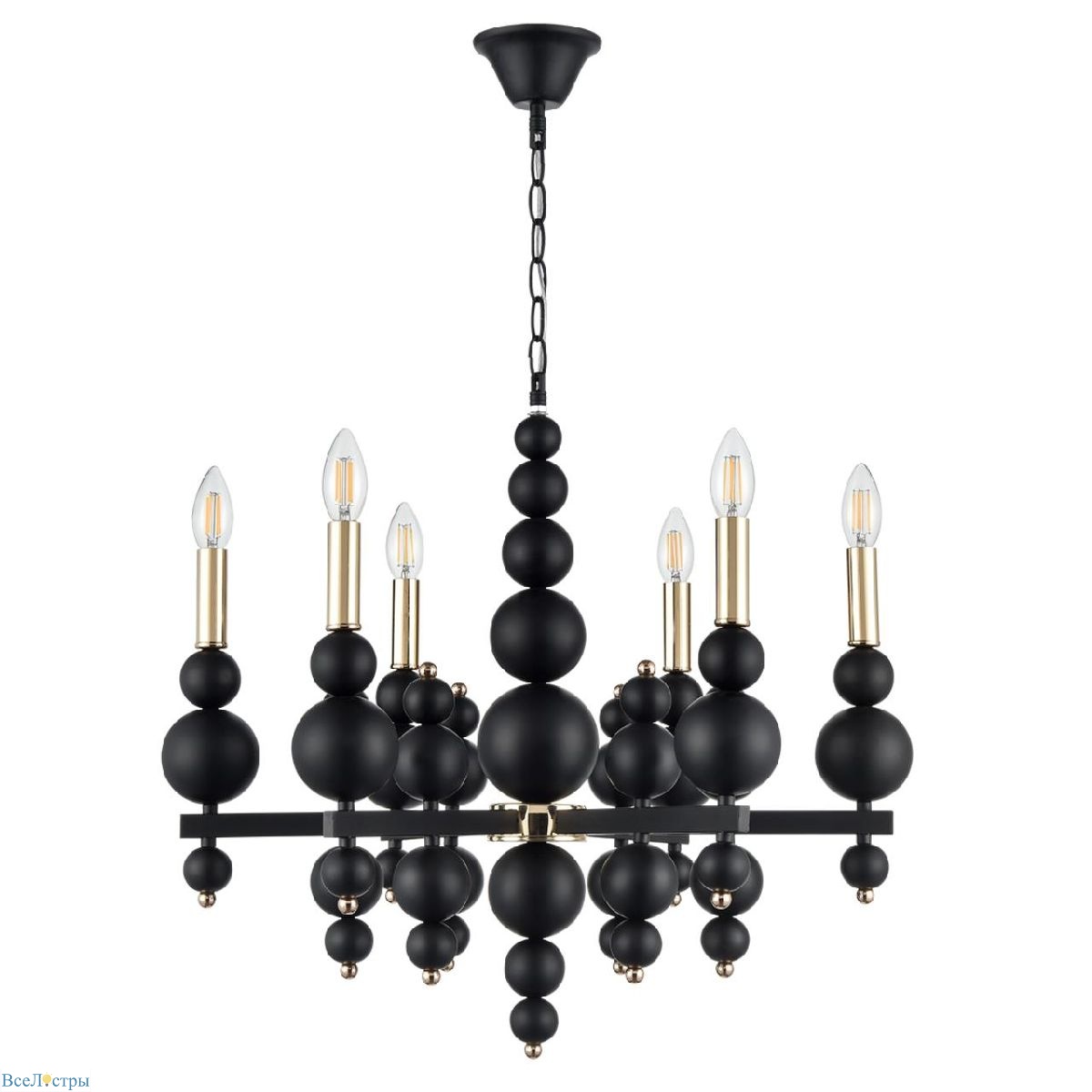 подвесная люстра lumion nana 8106/6