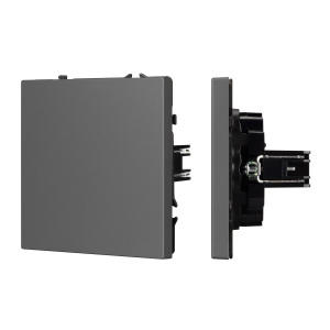 Заглушка поста софт-тач серый базальт Arlight SCT -MGG-SFPL-GR 061822(1)