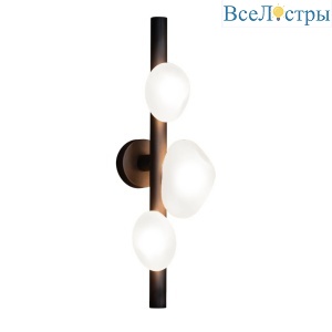 Настенный светильник Delight Collection Matter 5055W/3 black/white