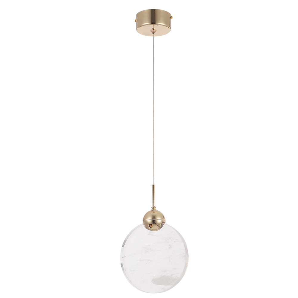 подвесной светильник crystal lux cielo sp3w led gold