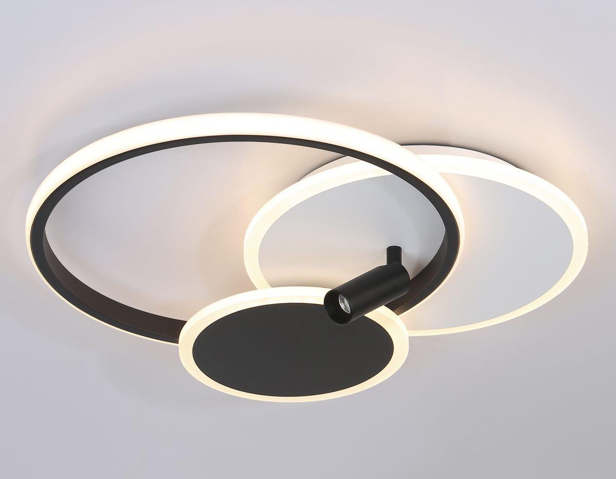 потолочная светодиодная люстра ambrella light comfort line fl5118