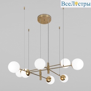 Подвесная люстра Eurosvet Planet 70146/8 латунь Smart a062029