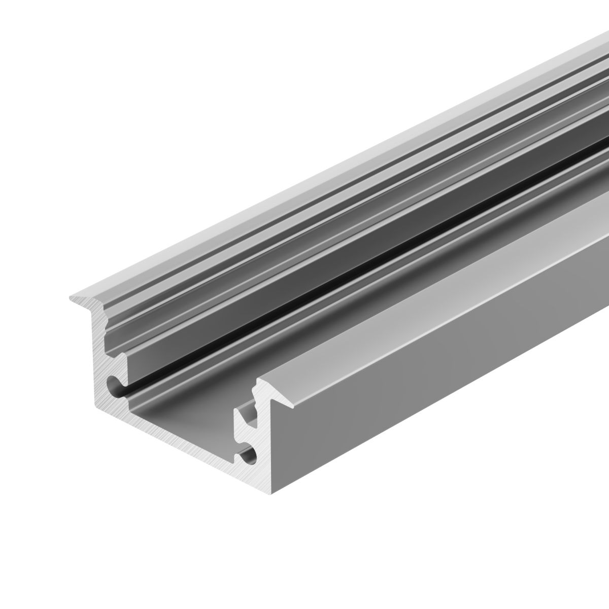 профиль arlight floor27-h11-f-2000 anod (алюминий) 060247