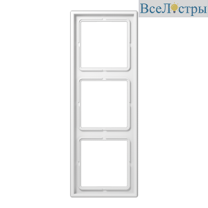 Рамка трехместная Jung LS983WW