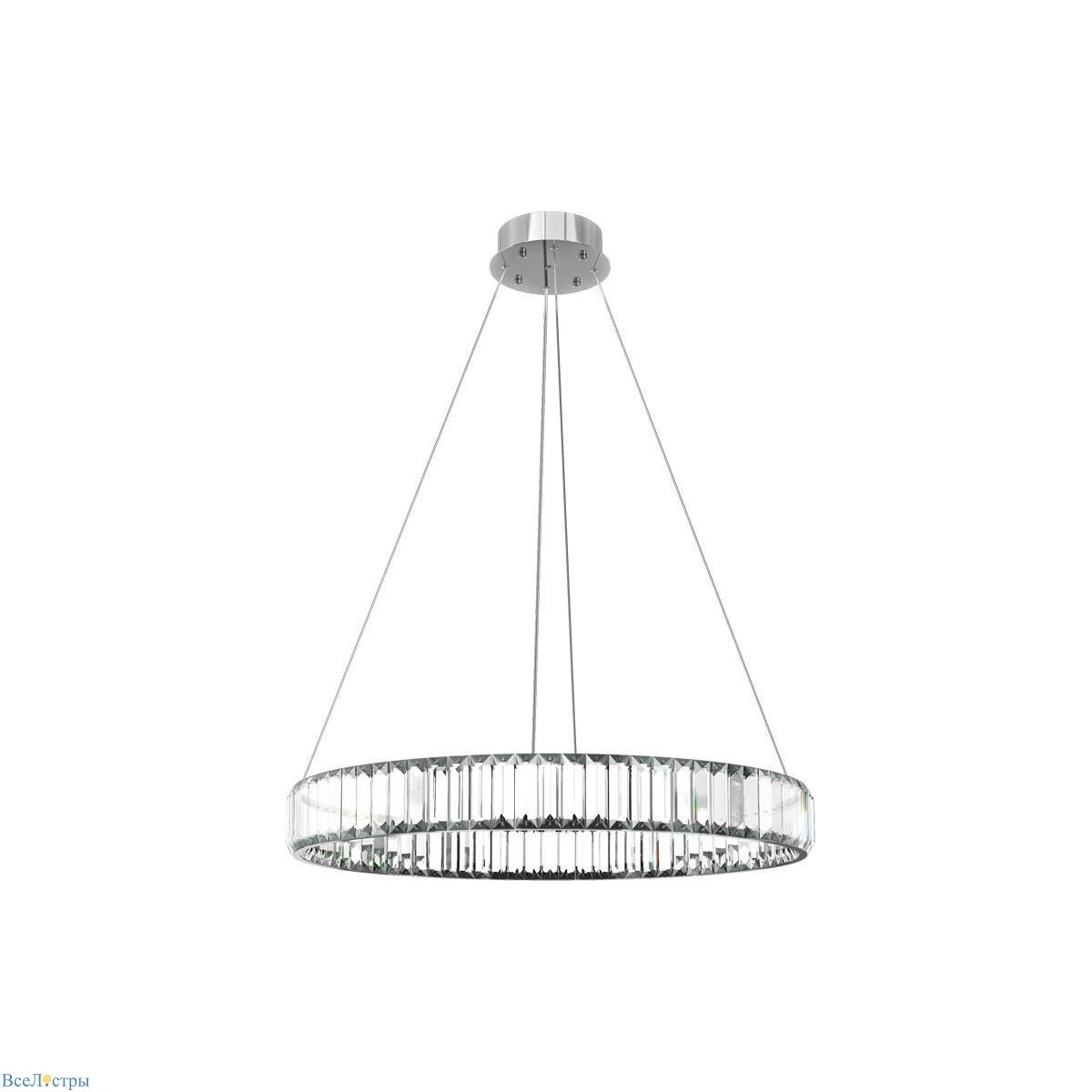 подвесной светодиодный светильник loft it crystal ring 10135/600 chrome