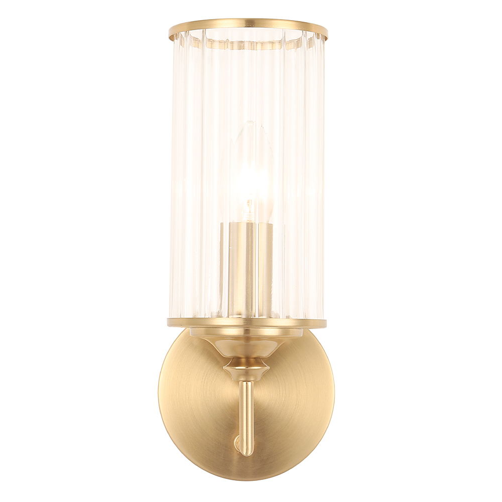бра crystal lux gloria ap1 brass