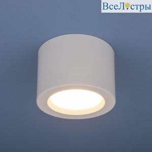 Потолочный светодиодный светильник Elektrostandard DLR026 6W 4200K белый матовый 4690389120671