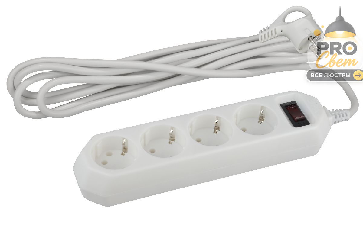сетевой фильтр эра usf-m-4es-1.5m-w б0019741