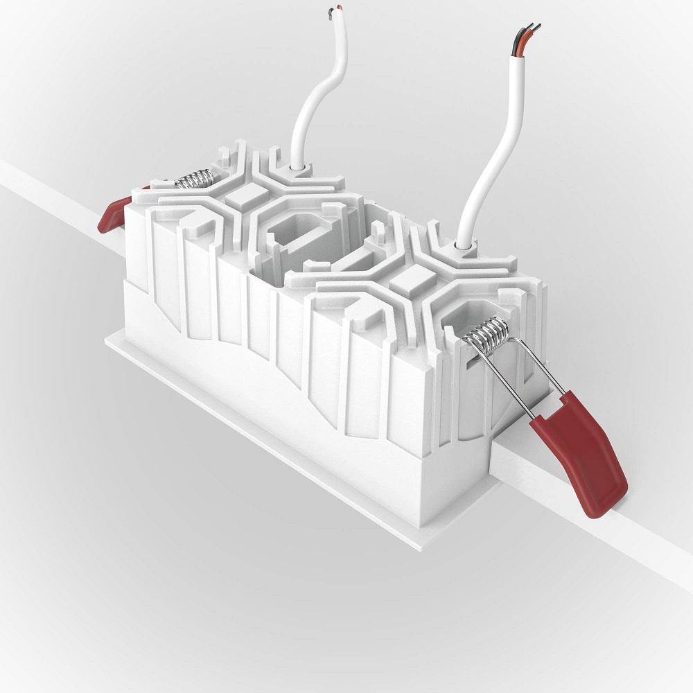 встраиваемый светильник maytoni alfa led dl043-02-10w4k-sq-wb