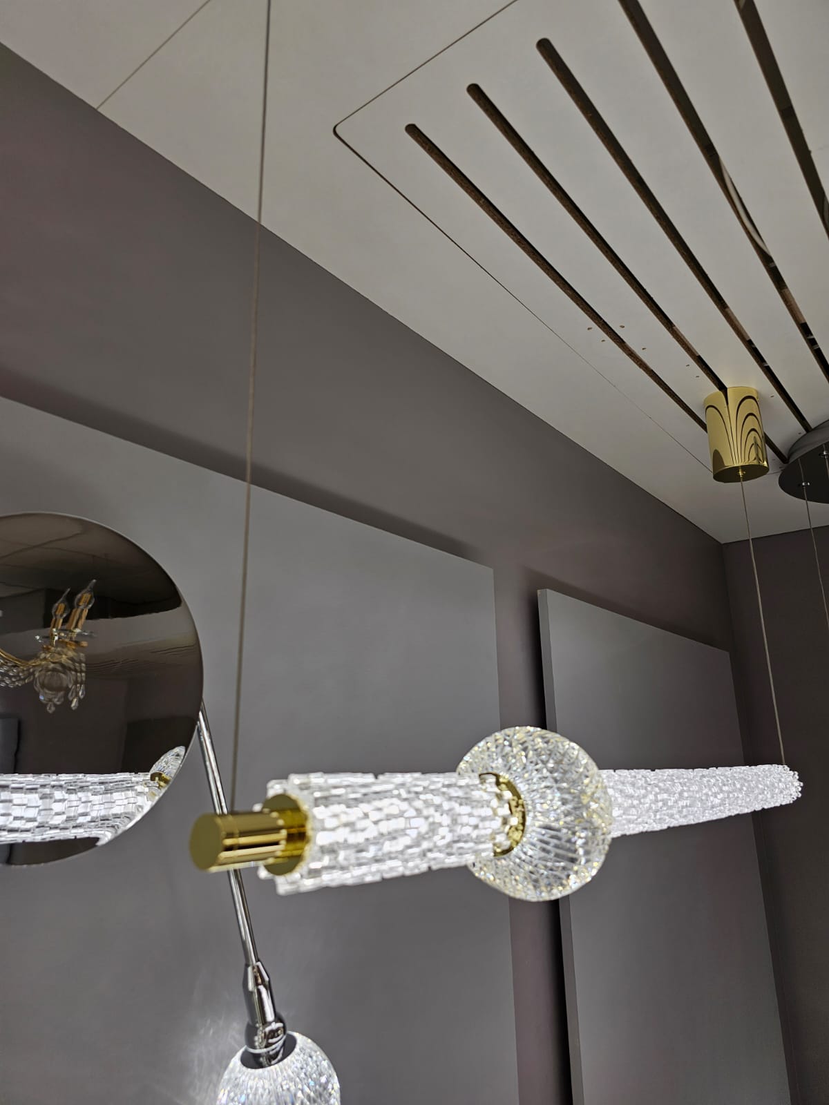 подвесной светильник odeon light crystal 5008/28l