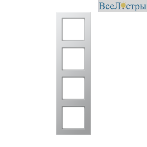 Рамка четырехместная Jung AC584AL