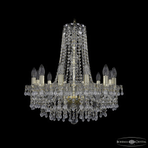 Подвесная люстра Bohemia Ivele Crystal 1410/12/195/h-60 G V0300