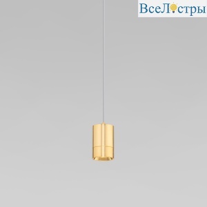 Подвесной светильник Eurosvet Piccolo 50248/1 LED золото a061426