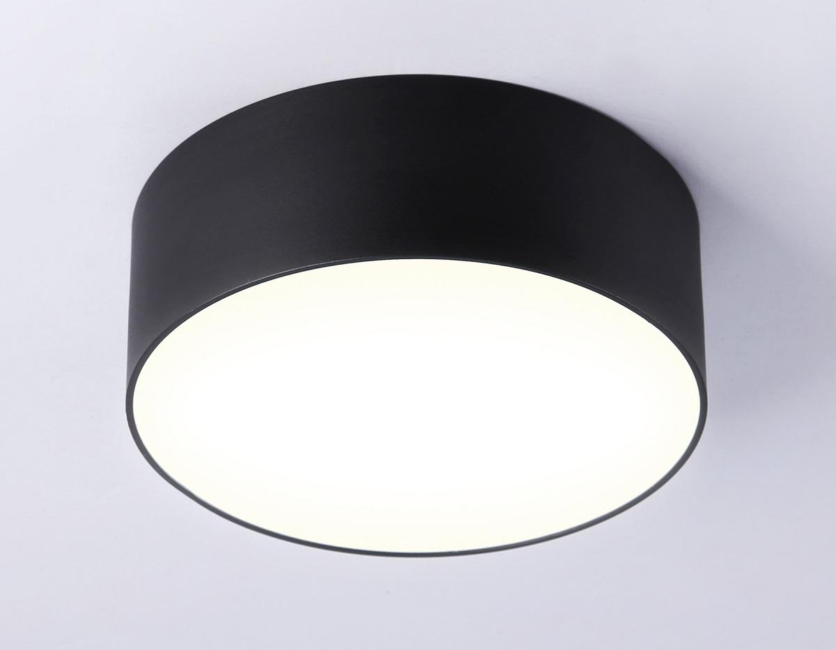 потолочный светодиодный светильник ambrella light orbital air alum fv5513