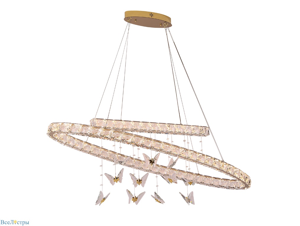 подвесная люстра newport 8120/120 8120 oval gold м0069606