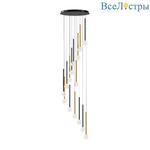 Каскадная люстра Maytoni Bubble dream MOD383PL-L40BBS3K