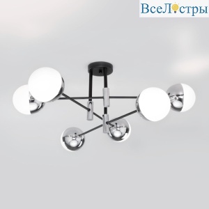Потолочная люстра Eurosvet Nuvola 70129/6 хром Smart a057081