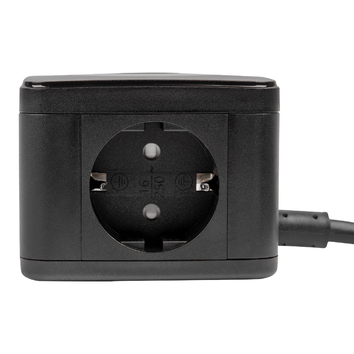 удлинитель uniel s-gcd2-1,5sbu black ul-00011250