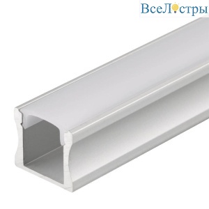 Профиль с рассеивателем Arlight ALU-SLIM-H15-2000 ANOD+FROST 018246