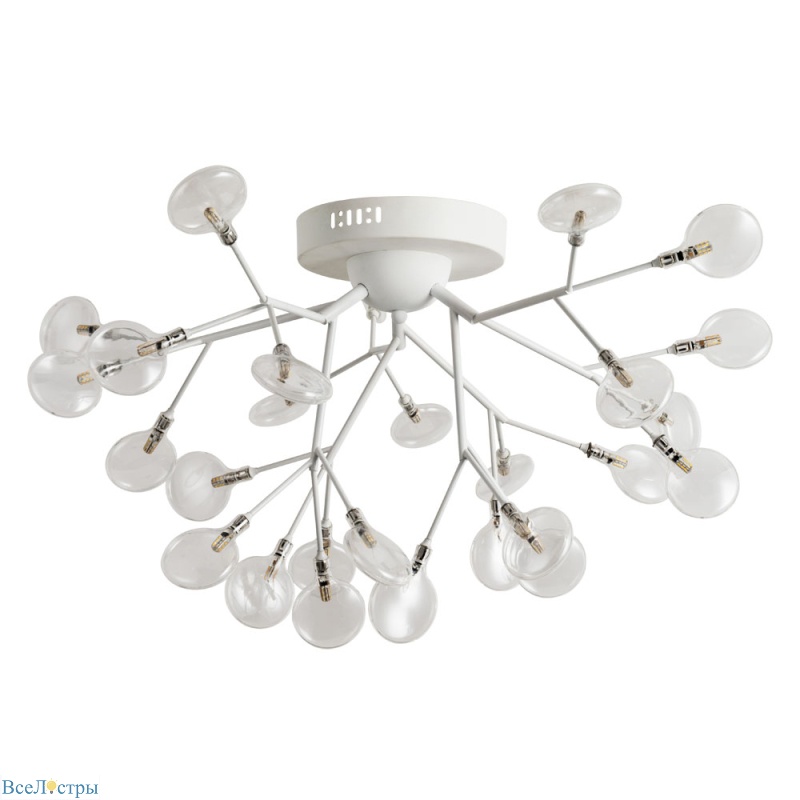 потолочная люстра arte lamp a7274pl-27wh