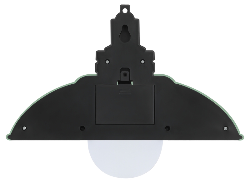 настенный светильник эра nled-487-1w-sw-gr б0051476