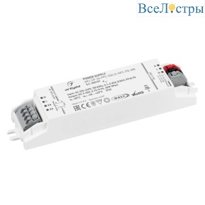Блок питания Arlight ARJ-SP-36-PFC-DALI2-NFC-PD-WR (36W, 3-50V, 0.15-0.9A) 050107
