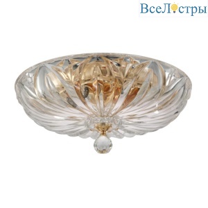 Потолочный светильник Crystal Lux Denis D400 gold