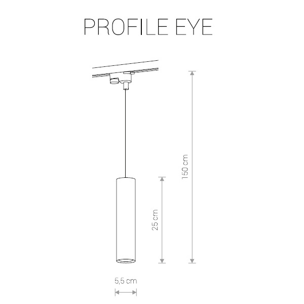 трековый светильник nowodvorski profile eye 9337