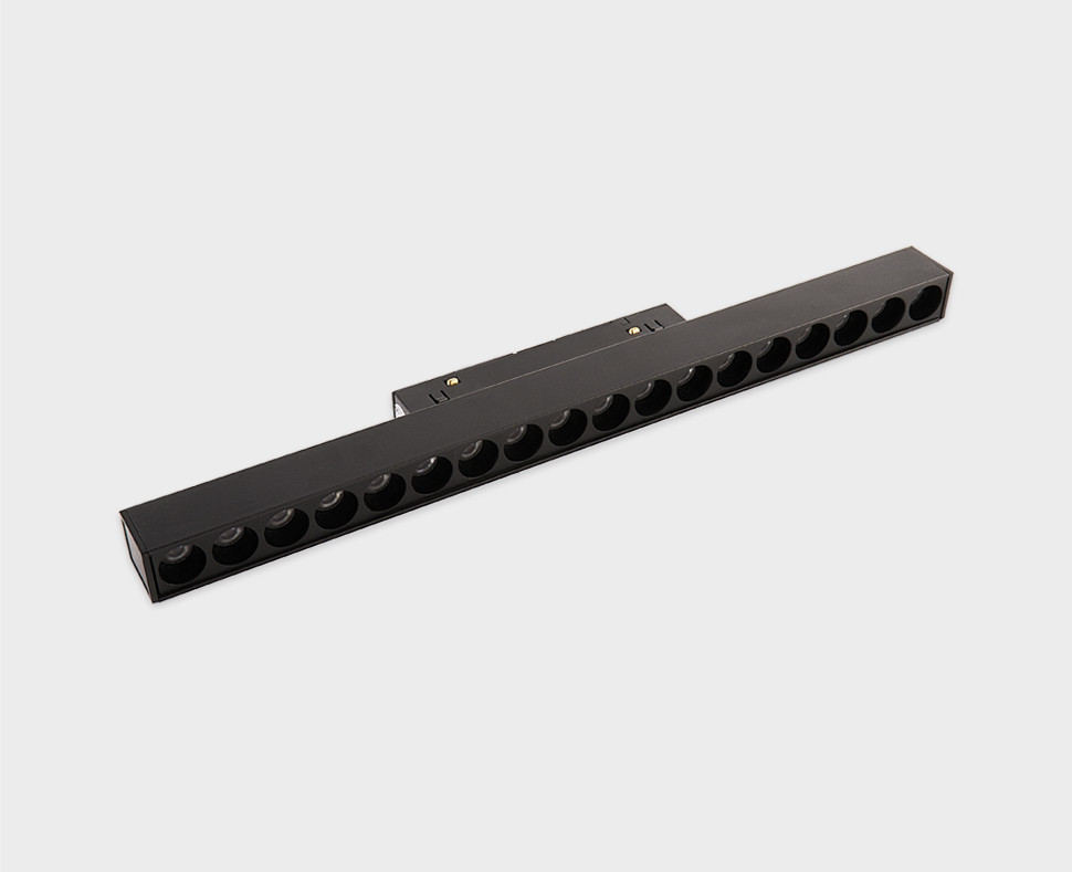 трековый магнитный светильник italline atom it012-5022 black 3000k