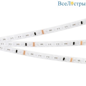 Светодиодная лента герметичная Arlight 20W/m 36LED/m 3030SMD разноцветный 5М DMX-FLT-PS-S36-23mm 24V 038297