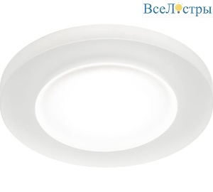 Встраиваемый декоративный светильник ЭРА DK103 WH Б0058390