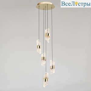 Каскадная люстра Delight MD23001022-5A gold