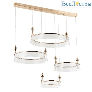 Подвесной светодиодный светильник Kink Light Риваль 08045-80+60+50+40,37