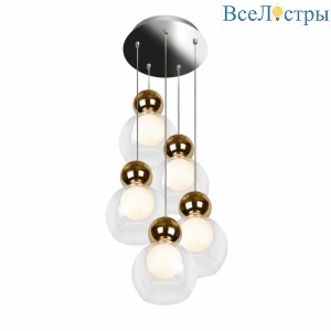 Подвесная светодиодная люстра iLedex Blossom C4476-5R GL