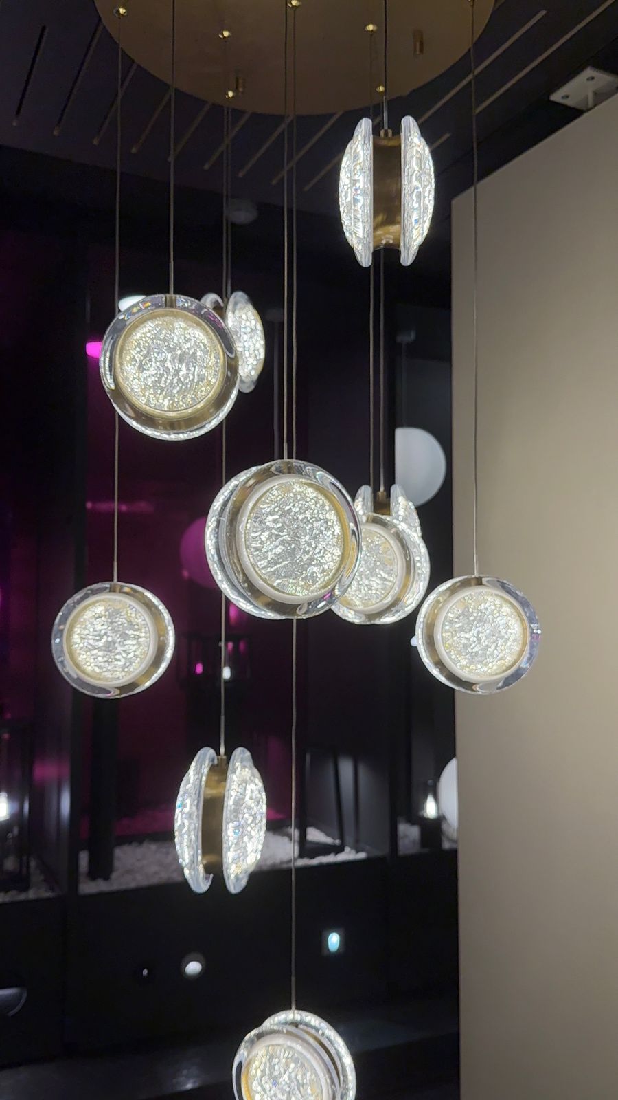 каскадная люстра maytoni pharao mod361pl-l41bs3k